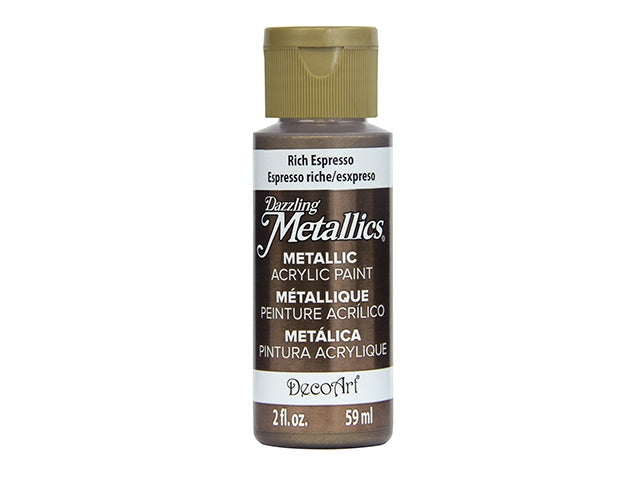 Peinture acrylique métallique 2 oz DecoArt