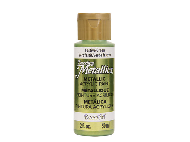 Peinture acrylique métallique 2 oz DecoArt