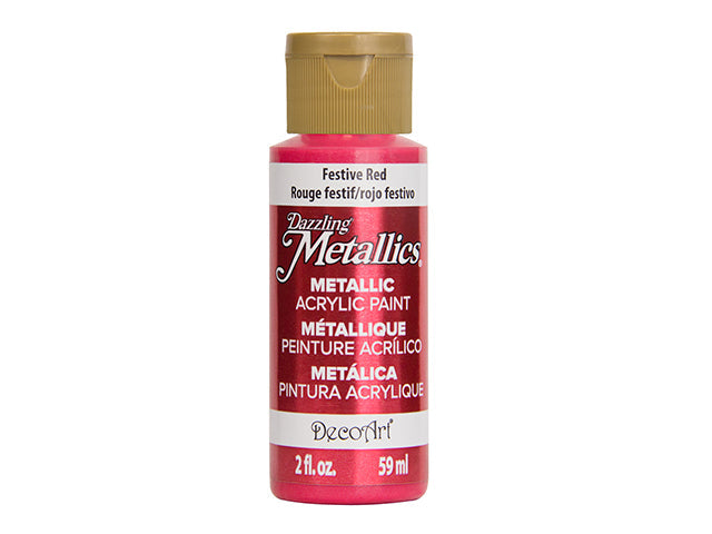 Peinture acrylique métallique 2 oz DecoArt