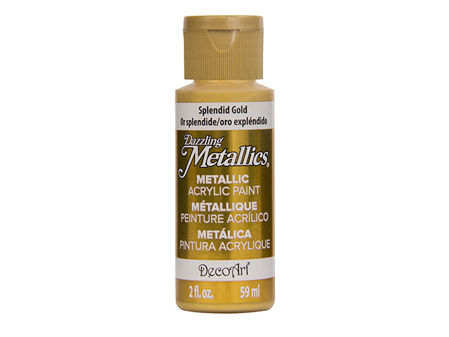 Peinture acrylique métallique 2 oz DecoArt