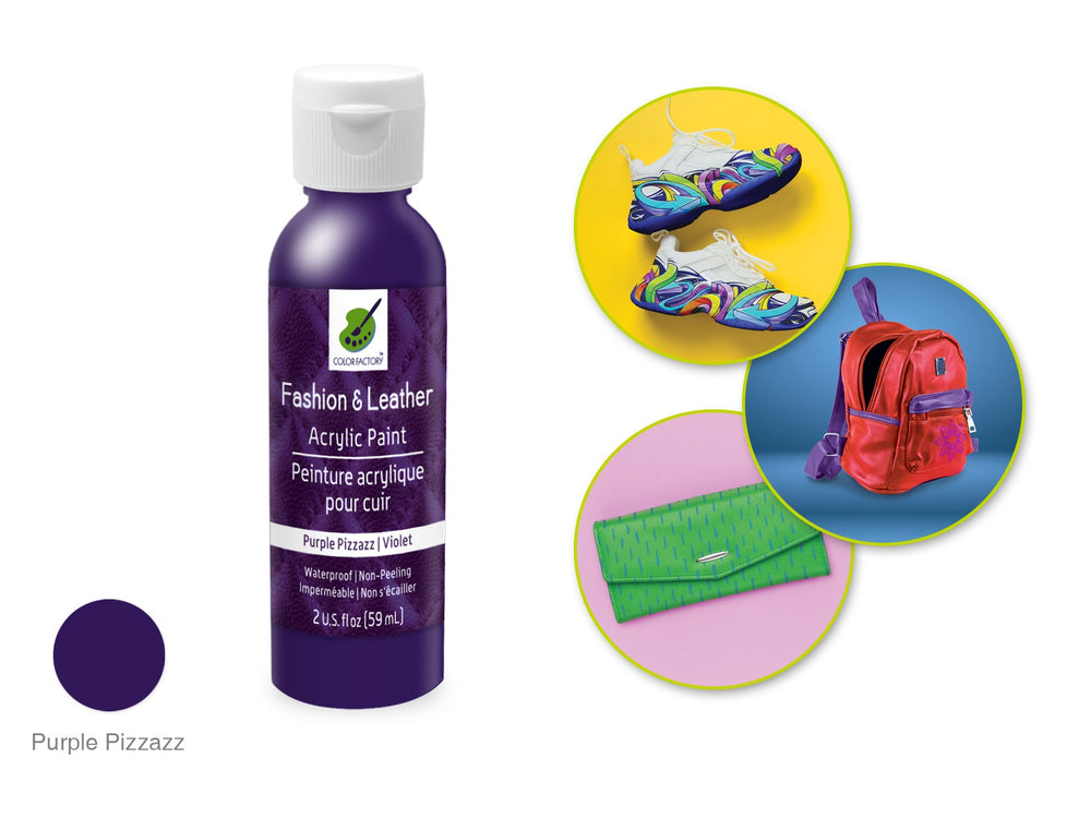 Peinture acrylique pour cuir 2 oz Color Factory