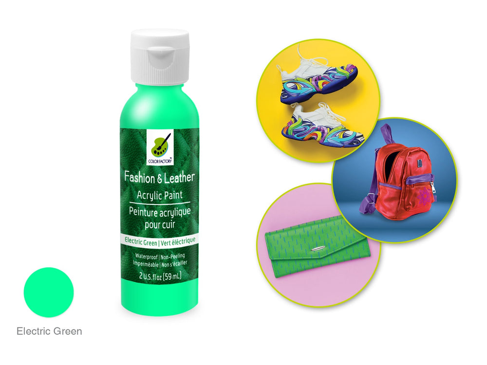 Peinture acrylique pour cuir 2 oz Color Factory