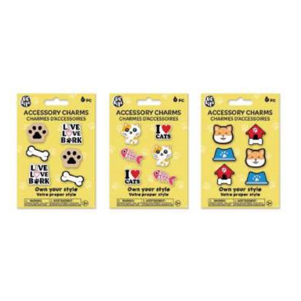 Breloques pour sandales ou accessoires Lil'bitz amoureux des animaux