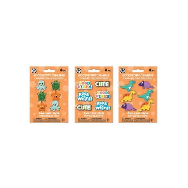 Breloques pour sandales ou accessoires Lil'bitz mignons et colorés