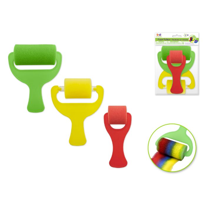 Rouleau en mousse 1,4 po - 2 po - 2,8 po (Paquet de 3)