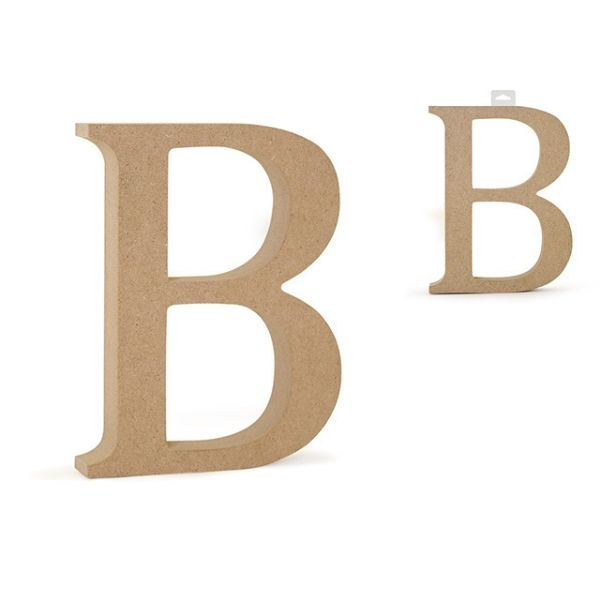 Lettre autoportante en bois 5 po