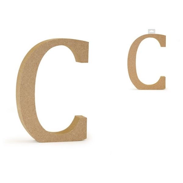 Lettre autoportante en bois 5 po