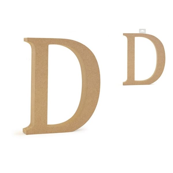 Lettre autoportante en bois 5 po
