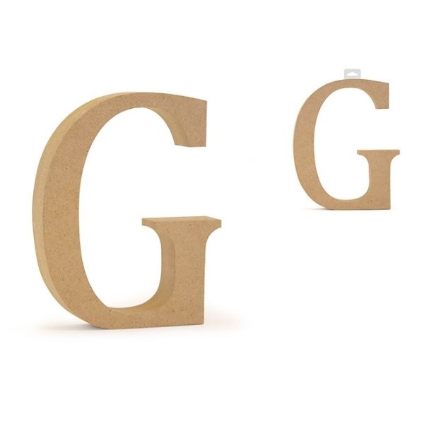 Lettre autoportante en bois 5 po