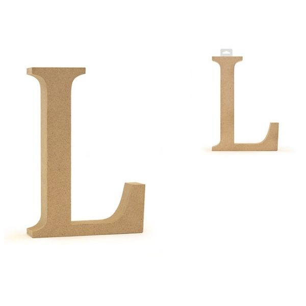 Lettre autoportante en bois 5 po