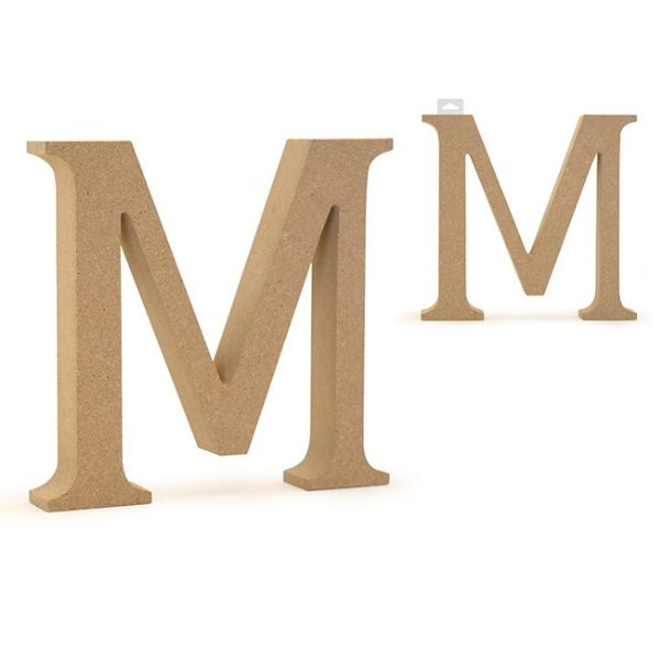 Lettre autoportante en bois 5 po