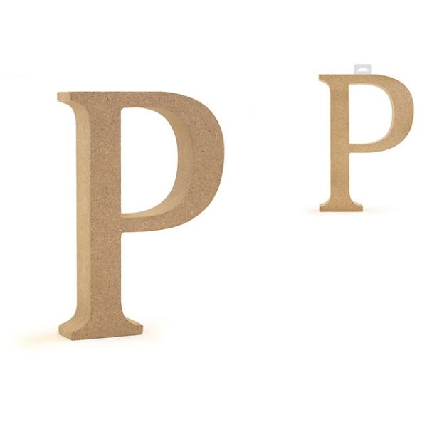 Lettre autoportante en bois 5 po