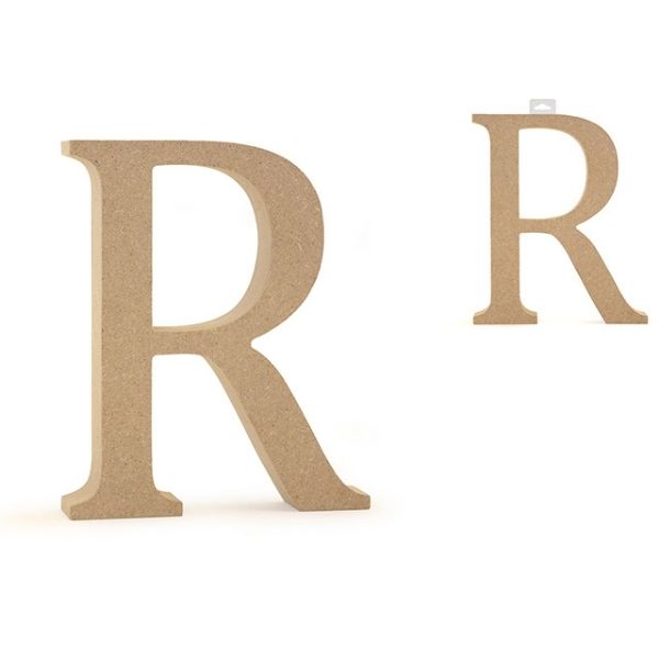 Lettre autoportante en bois 5 po