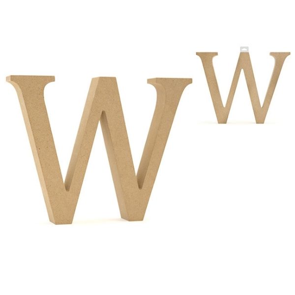 Lettre autoportante en bois 5 po