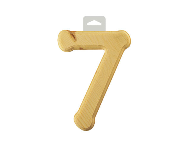 Numéros en bois 6 po