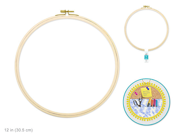 Cerceau en bambou pour broderie