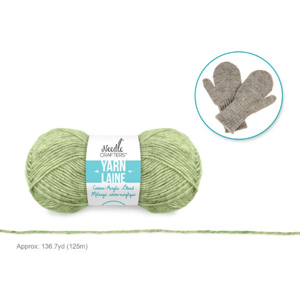Laine mélange coton-acrylique 50 g Needlecrafters Blend