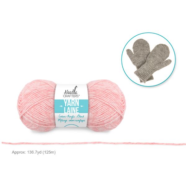 Laine mélange coton-acrylique 50 g Needlecrafters Blend