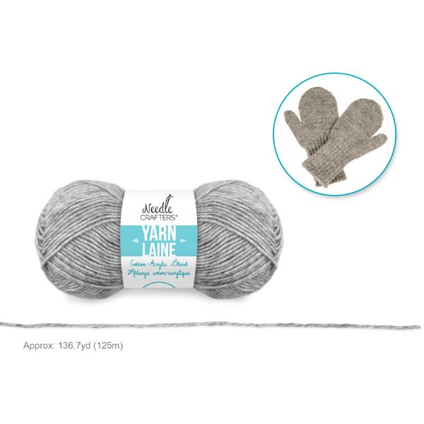 Laine mélange coton-acrylique 50 g Needlecrafters Blend