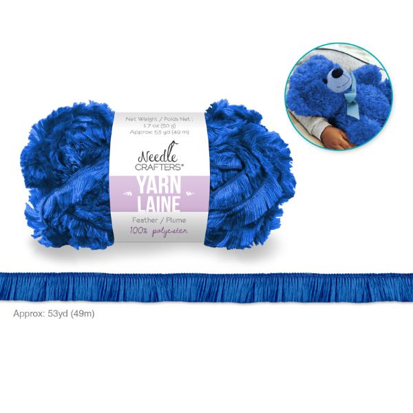 Laine plume 100% polyester 50 g Needlecrafters