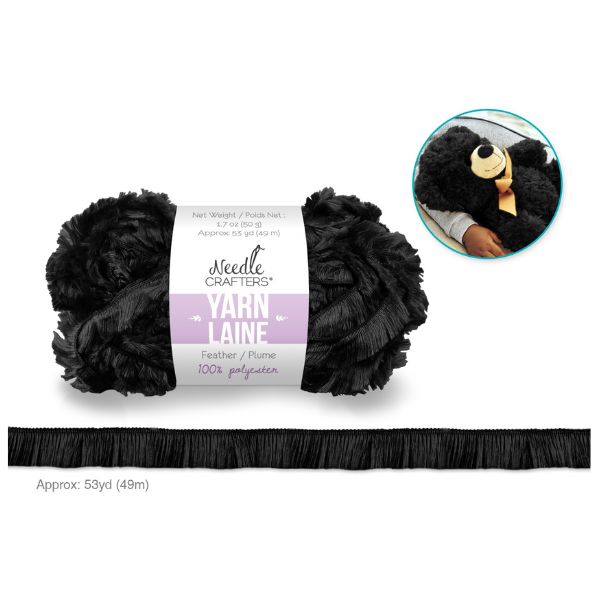 Laine plume 100% polyester 50 g Needlecrafters