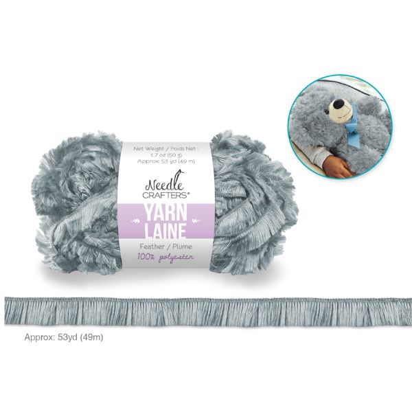 Laine plume 100% polyester 50 g Needlecrafters