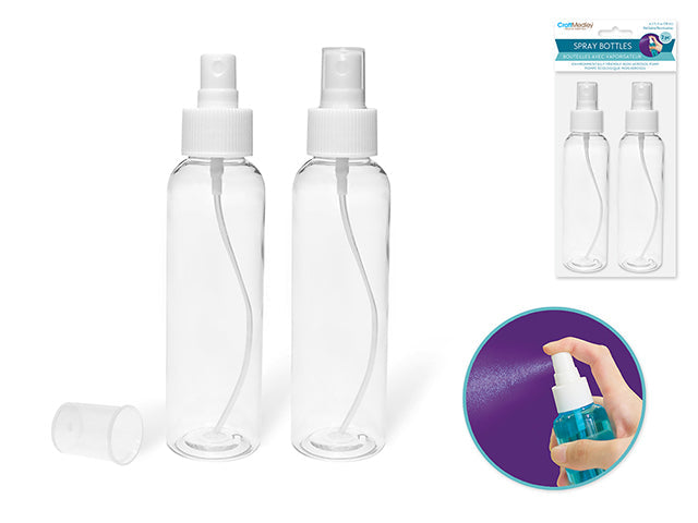 Bouteille avec vaporisateur 118 ml (paquet de 2)