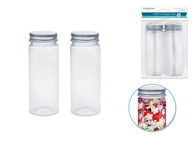 Bouteille avec bouchon qui visse 125 ml (paquet de 2)