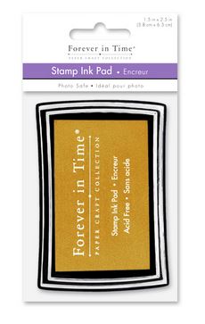 Tampon encreur sans acide 1,5 po x 2,5 po