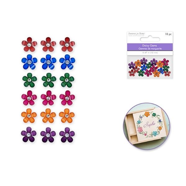 Gemme de marguerite 12 mm (paquet de 18)