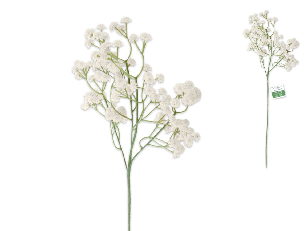 Bouquet de gypsophile blanc 23 po