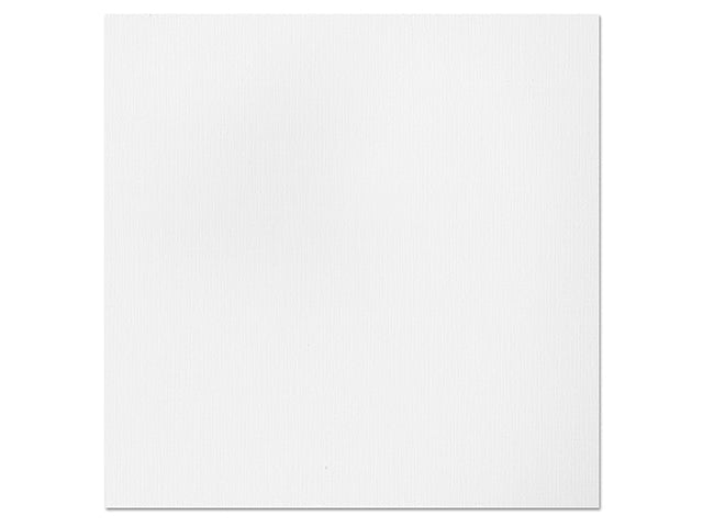 Papier 12 po x 12 po Blanc Bazzill