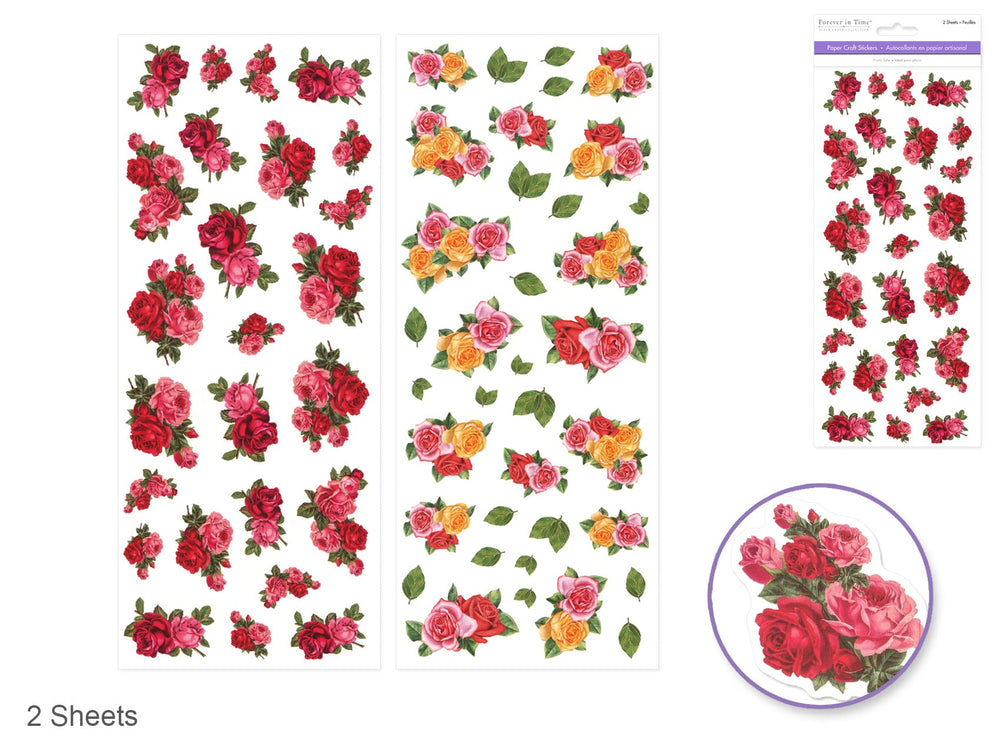 Autocollants roses