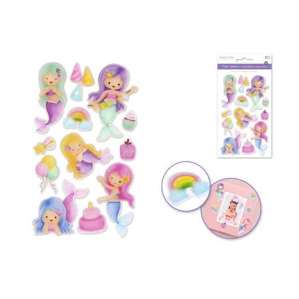 Autocollants 3D sirènes