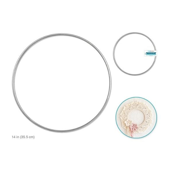 Anneau argent 14 po