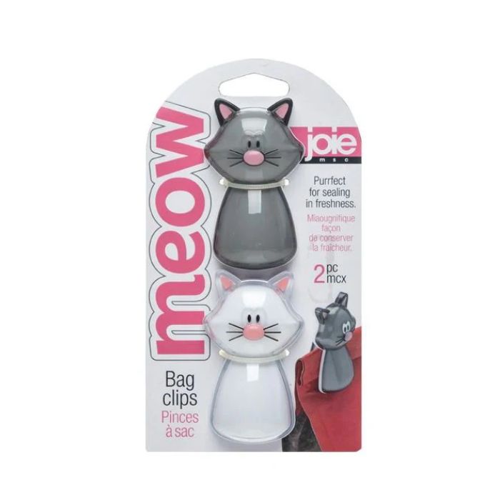 Pince à sac chat (paquet de 2)