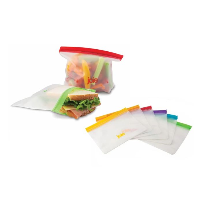 Sac à sandwich réutilisable en PEVA (paquet de 6)
