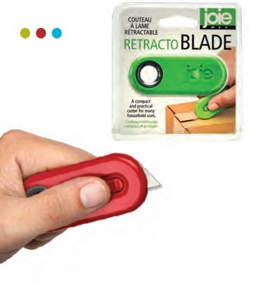 Couteau à lame rétractable compact