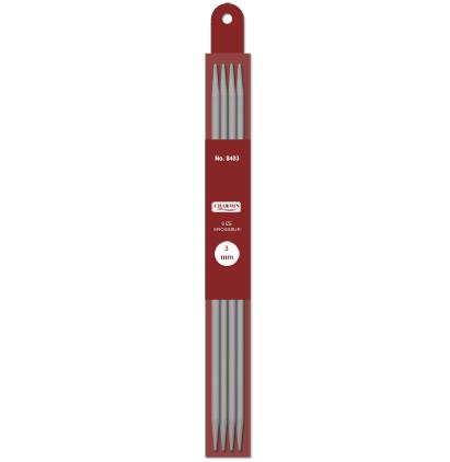 Aiguille à tricoter 22 cm Charmin (paquet de 4)