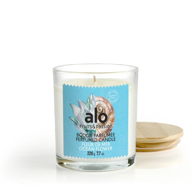 Bougie parfumée Alo fleur de mer 220 g