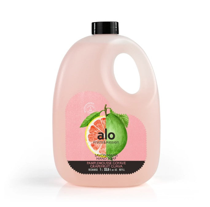 Recharge de savon à main Alo pamplemousse goyave 1 L