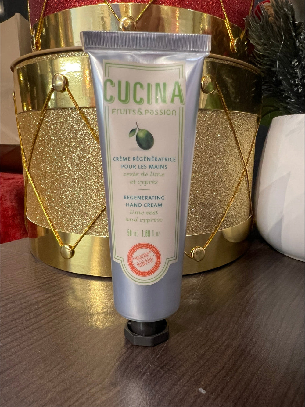 Crème à main Cucina zeste de lime et cyprès 50 ml