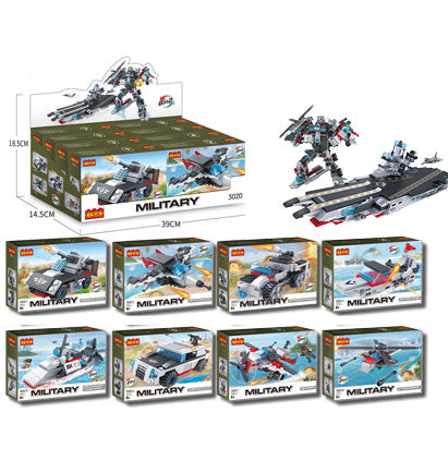 Mini blocs de construction véhicule militaire COGO