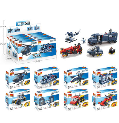 Mini blocs de construction véhicule COGO