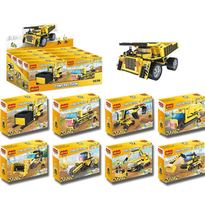 Mini blocs de construction camion de construction COGO