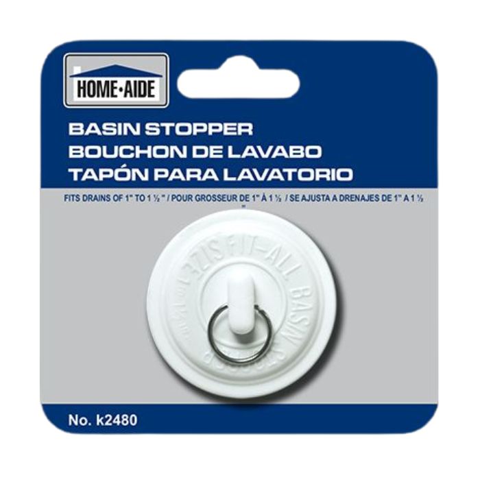 Bouchon de lavabo de 1 po - 1,5 po