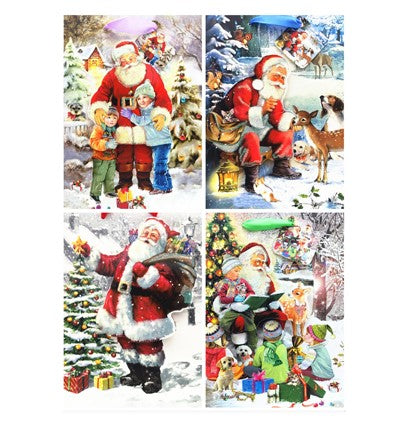 Sac cadeau jumbo Père Noël
