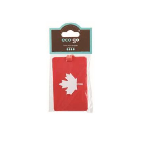 Étiquette pour valise drapeau Canada