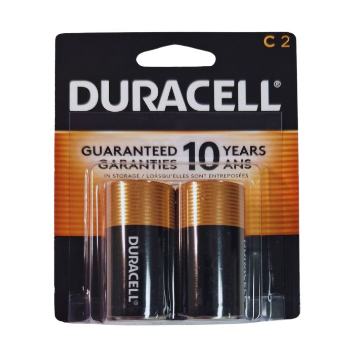 Pile alcaline Duracell C (paquet de 2)