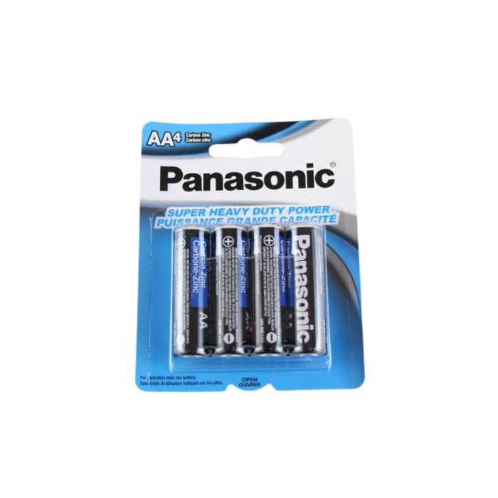 Pile carbone-zinc Panasonic AA (paquet de 4)